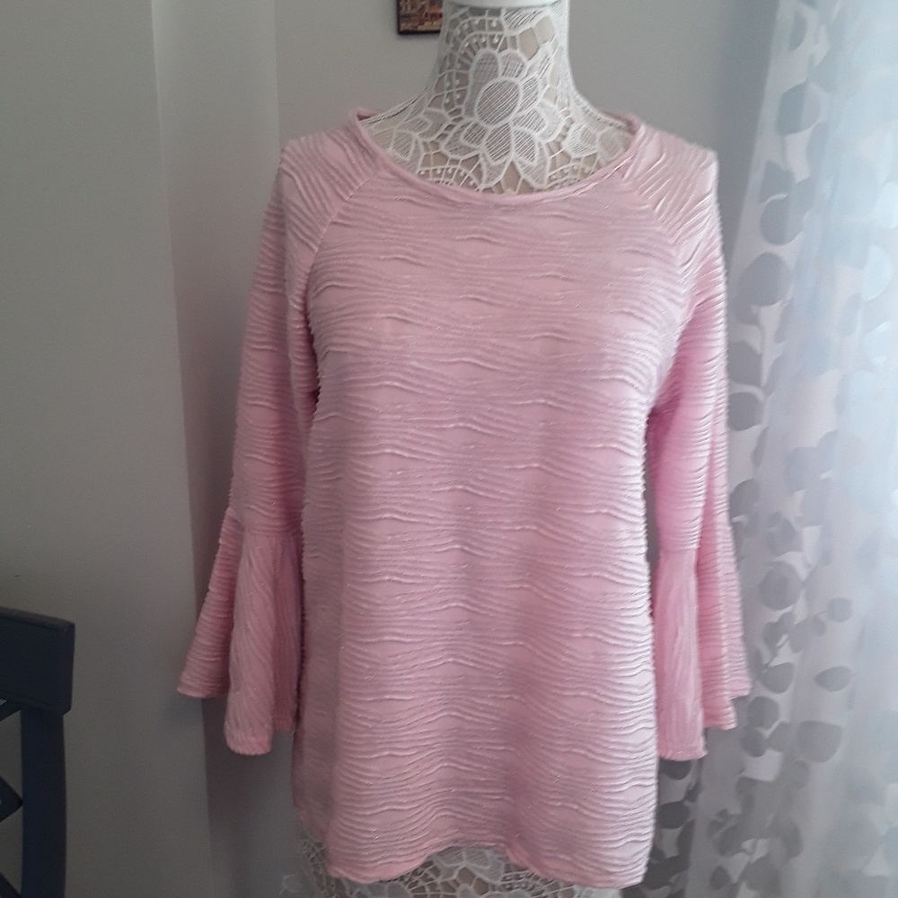 🌸Metallic Accent Blouse🌸